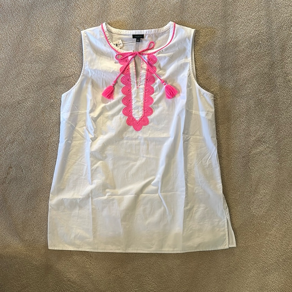 Palm Beach Style Tunic Top
